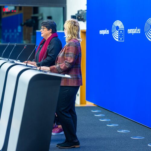 Sabine Verheyen - Rede am Podium